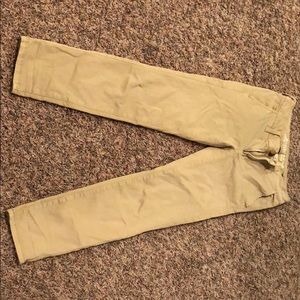 American Eagle skinny pants. Khaki size 2 short.
